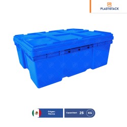 Caja montreal cerrada de 20 con tapa | 60 x 40 x 20 cm