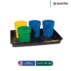 Charola utilitaria para derrames 83.82×119.38×14 cm Justrite 29 Gal