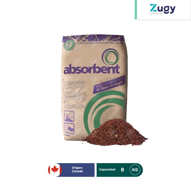 Saco de Musgo Absorbente Solo Aceite 8 Kg