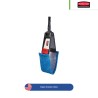 Combo Cubeta – escurridor de presión lateral Rubbermaid 35 QT + Kit de trapeador plano adaptable para Wavebrake Rubbermaid
