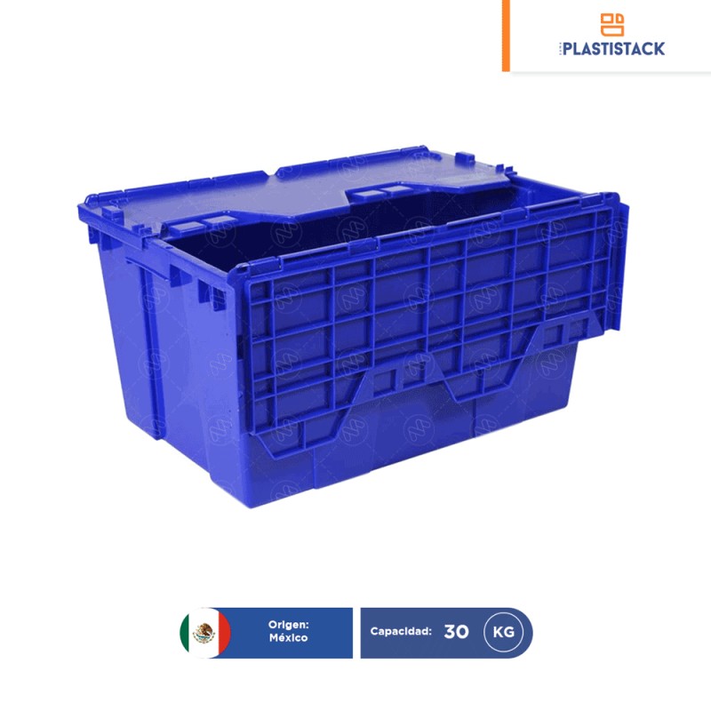 Caja de bisagras 60-32 con tapa | 60 x 40 x 32 cm
