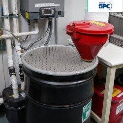 Tapete absorbente cubre tambos c/25 piezas universal