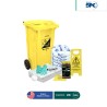 Kit antiderrames móvil para aceite y derivados del petróleo SPC 20 Gal | absorción 15 Gal