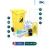 Kit antiderrames móvil para aceite y derivados del petróleo SPC 20 Gal | absorción 15 Gal