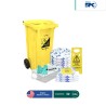 Kit antiderrames móvil para aceite y derivados del petróleo SPC 32 Gal | absorción 31 Gal