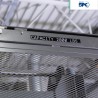 Cinta de etiquetas de vinilo con adhesivo permanente con cinta de impresión para impresoras BMP41, BMP51 – 1? MC1-1000-595-BK-WT