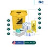 Kit antiderrames para aceite y derivados del petróleo SPC 32 Gal | absorción 31 Gal