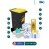 Kit antiderrames móvil para aceite y derivados del petróleo SPC 50 Gal | absorción 44 Gal