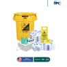 Kit antiderrames para aceite y derivados del petróleo SPC 50 Gal | absorción 44 Gal