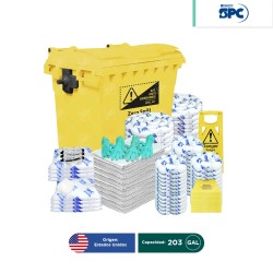 Carro antiderrames móvil para aceite y derivados del petróleo SPC 203 Gal | absorción 192 Gal
