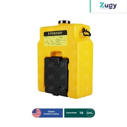Estación portátil para lavado de ojos Zugy 14 Gal