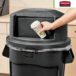 Tapa domo contenedor Brute Rubbermaid 32 Gal