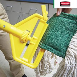 Mango de fibra de vidrio para trapeador de compuerta lateral Invader 54? Rubbermaid