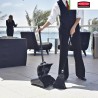 Recogedor vertical Ejecutivo Lobby Pro con tapa Rubbermaid