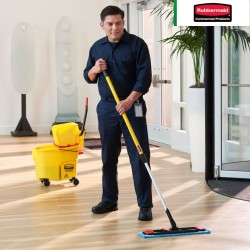 Kit de trapeador plano adaptable para Wavebrake Rubbermaid