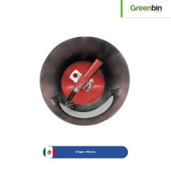 Porta extintor cilíndrico en acero inoxidable Greenbin