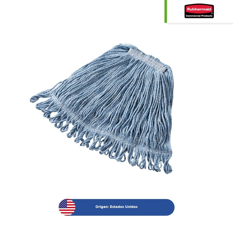 Trapeador de algodón Super Stitch Blend con diadema 1? Rubbermaid 20 OZ