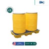 Plataforma antiderrames 2 tambos SPC