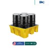 Tarima antiderrames 4 tambos SPC