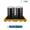 Plataforma antiderrames 2 tambos