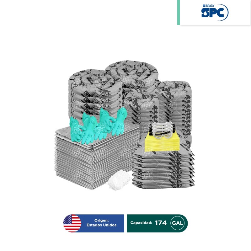 Repuesto para Carro antiderrames móvil universal SPC 174 Gal | absorción 131 Gal