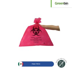 Bolsa RPBI Roja Paquete con 100 Pz