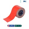 Cinta de seguridad de poliéster sólido Roja ToughStripe SPC 4?x100?