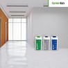 Combo Ecológico Bote de basura tapa perforada Greenbin 70 L