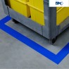 Cinta de seguridad de poliéster sólido Azul ToughStripe SPC 2?x100?
