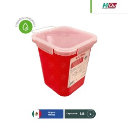 Contenedor P/Liquidos 1.8 L Rojo HQU
