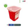 Contenedor P/Liquidos 1.8 L Rojo HQU