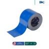Cinta de seguridad de poliéster sólido Azul ToughStripe SPC 4?x100?