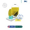 Kit antiderrames para aceite y derivados del petróleo SPC 5 Gal | absorción 5 Gal