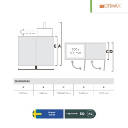 Compactadora Orwak Multi 5070
