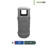 Contenedor basurero cenicero tipo tienda de conveniencia Greenbin 90 L