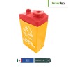 Contenedor para pilas usadas Pro-Battery Greenbin 13 L
