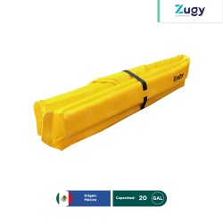 Berma portátil para derrames de 36×36? pulgadas de PVC